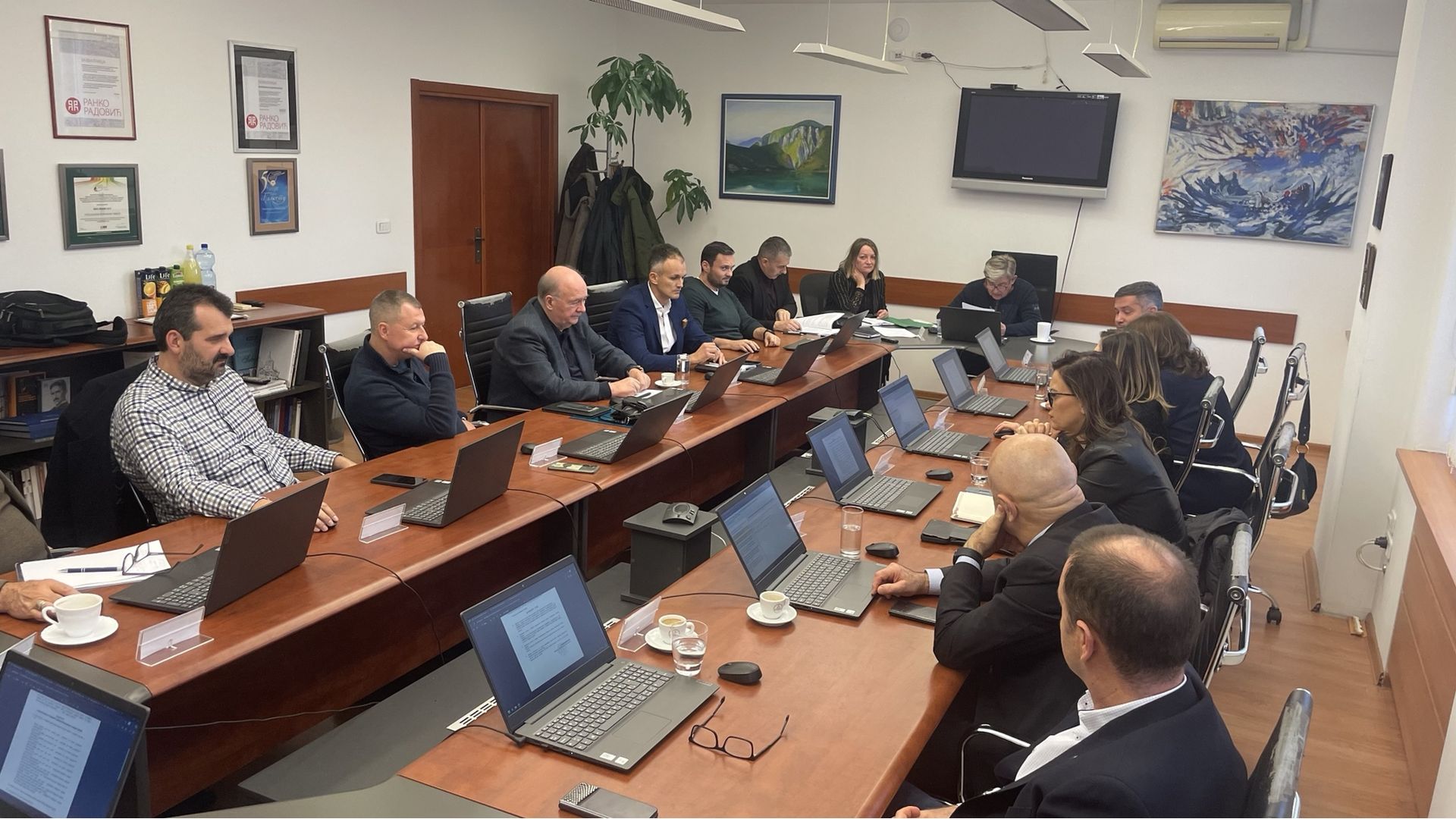 Прва (конститутивна) седница Управног одбора Инжењерске коморе Србије, 1. децембар 2025. године