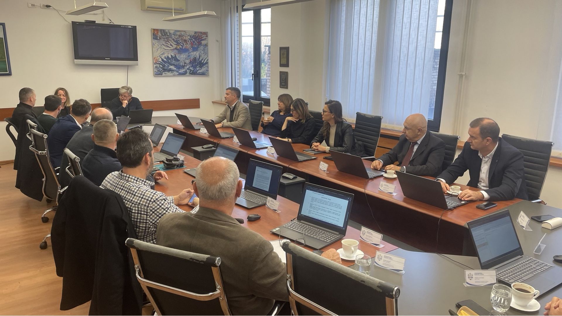 Прва (конститутивна) седница Управног одбора Инжењерске коморе Србије, 1. децембар 2025. године