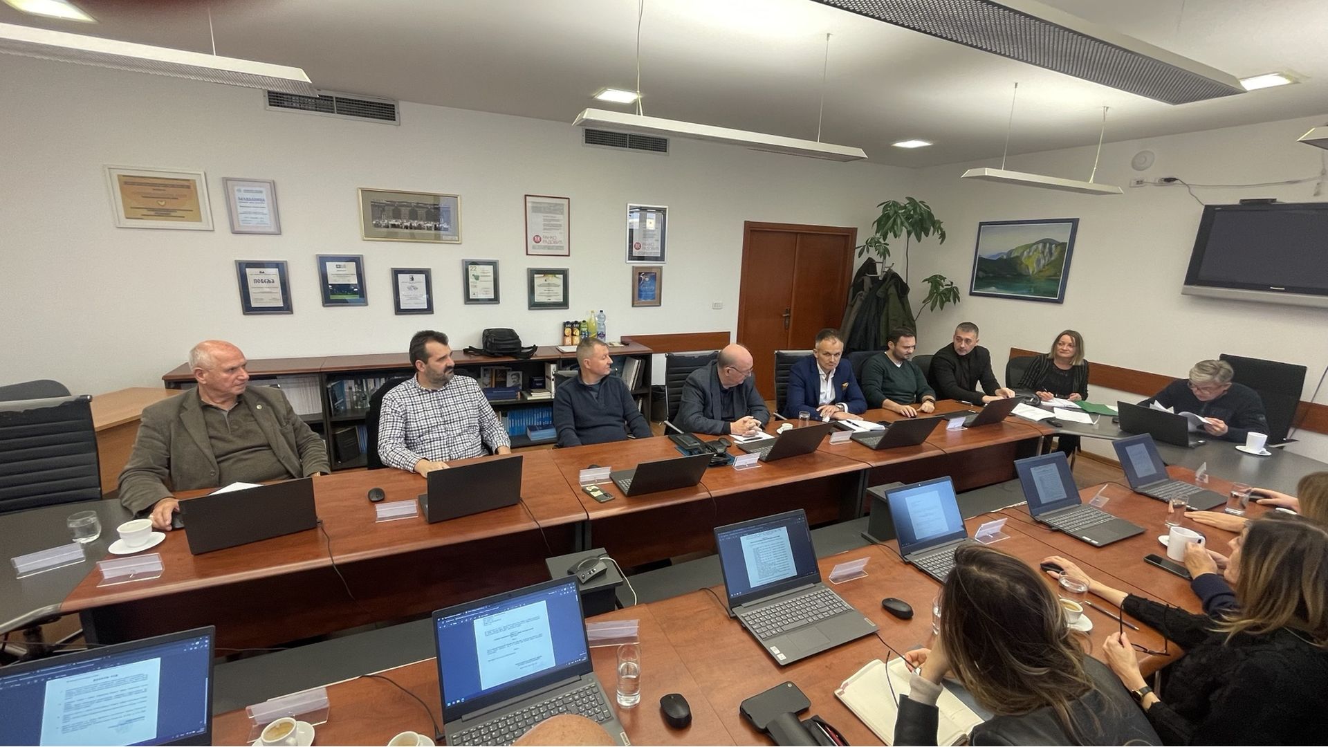 Прва (конститутивна) седница Управног одбора Инжењерске коморе Србије, 1. децембар 2025. године