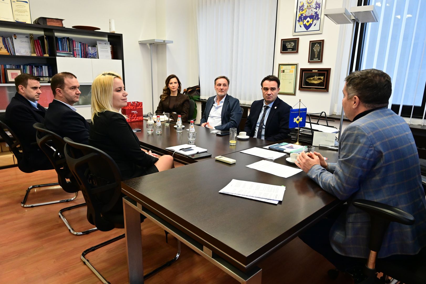 Састанак представника Инжењерске коморе Србије и Асоцијације туристичке индустрије Србије, 17.12.2025. године, Београд